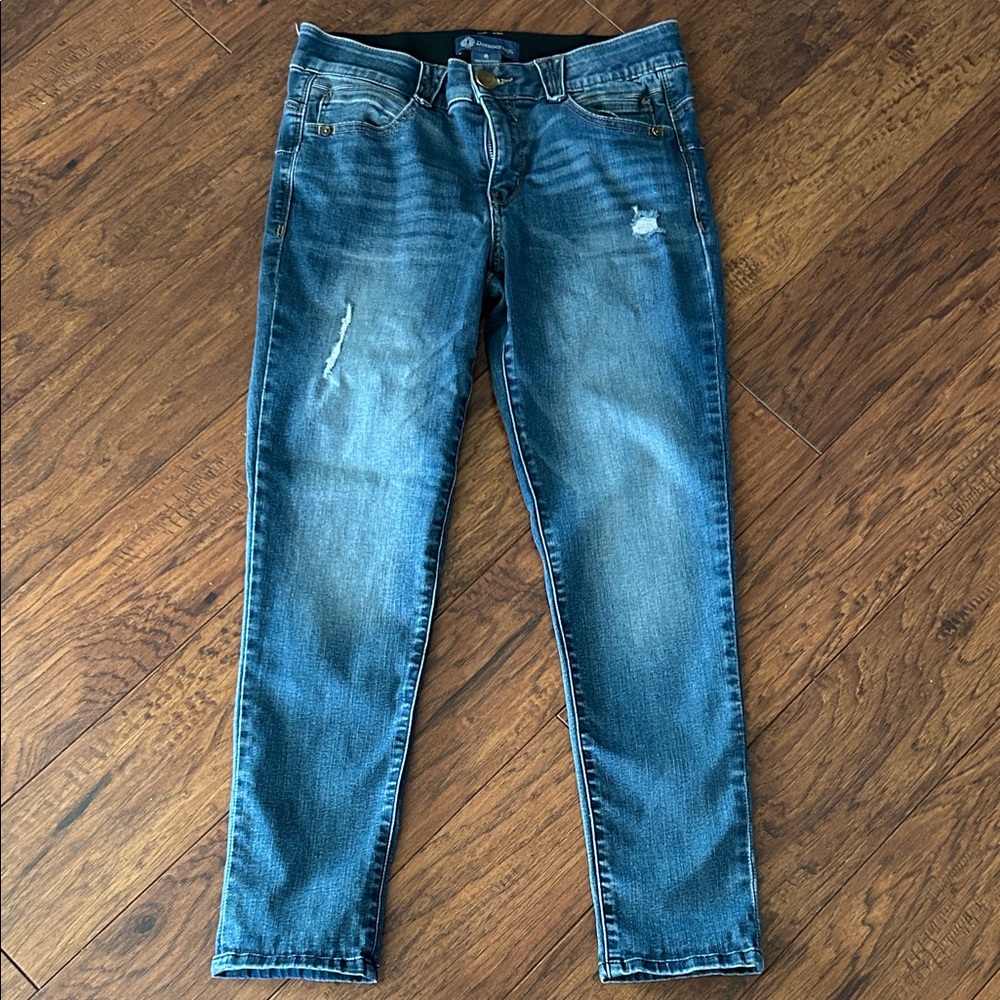 Democracy Distressed Blue Skinny Jeans